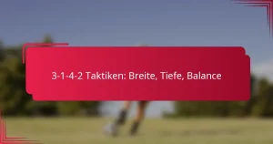 Read more about the article 3-1-4-2 Taktiken: Breite, Tiefe, Balance