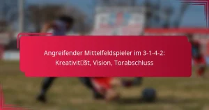 Read more about the article Angreifender Mittelfeldspieler im 3-1-4-2: Kreativität, Vision, Torabschluss