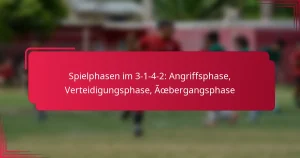 Read more about the article Spielphasen im 3-1-4-2: Angriffsphase, Verteidigungsphase, Übergangsphase