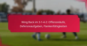 Read more about the article Wing Back im 3-1-4-2: Offensivläufe, Defensivaufgaben, Flankenfähigkeiten